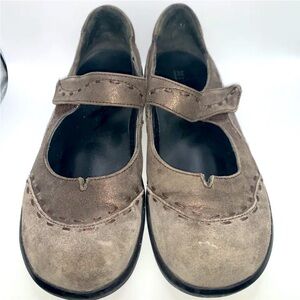 Ziera Women’s Shoes EU 39 Gummibear Mary Jane SlipOn Casual Comfort Leather Gray